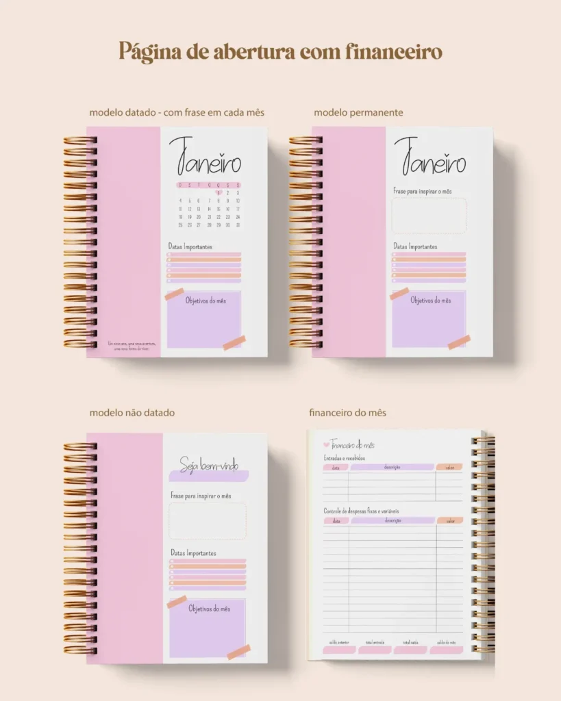 Coleçao Florescer 2026 (BM Arquivos) - Imagem 5