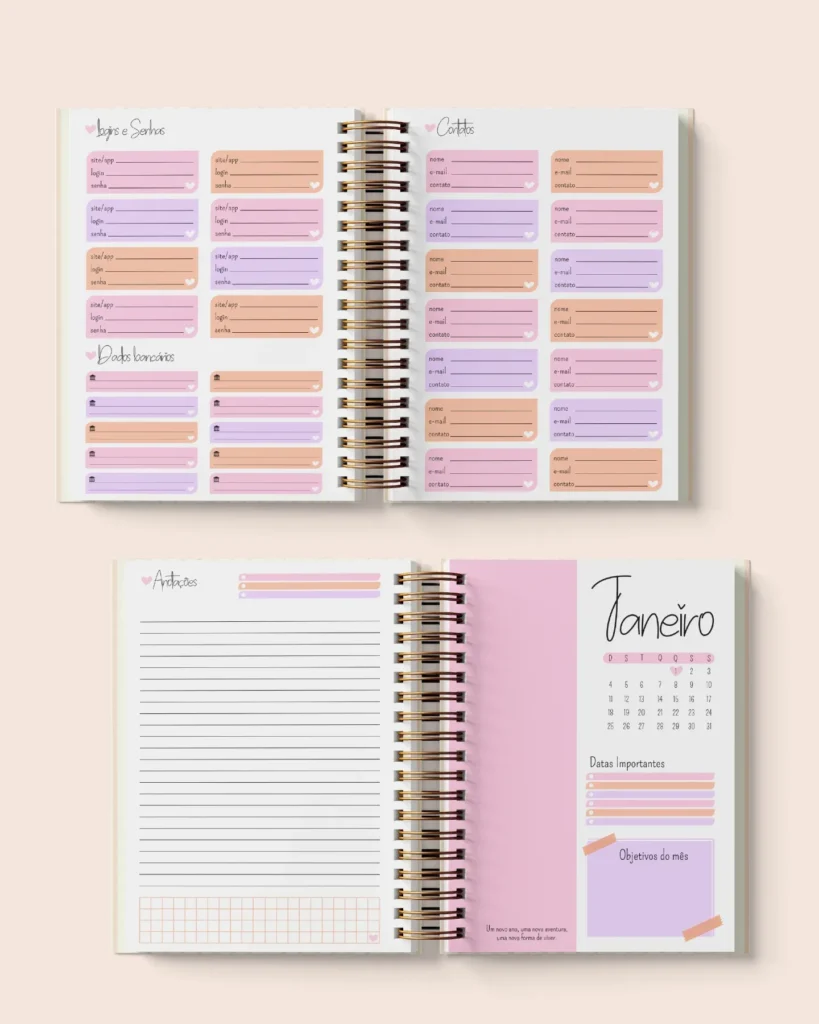 Coleçao Florescer 2026 (BM Arquivos) - Imagem 6