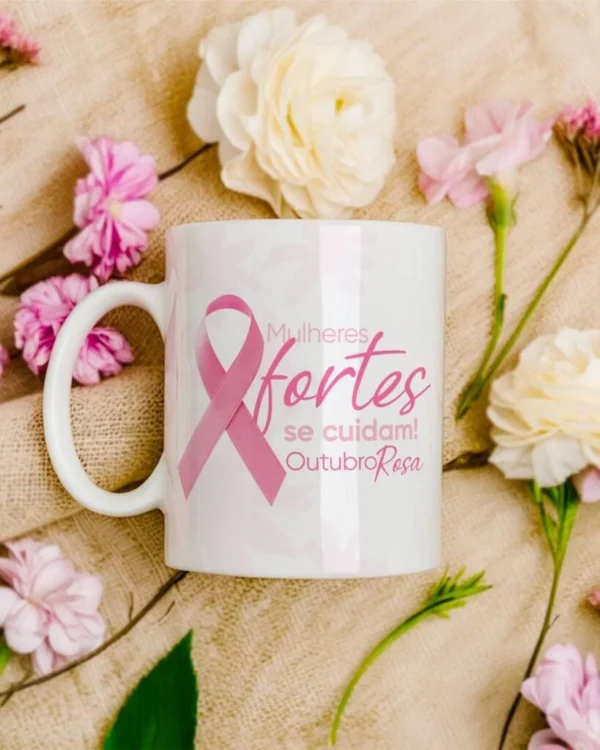 Pacote de Artes Canecas Outubro Rosa (Vintage) - Imagem 8