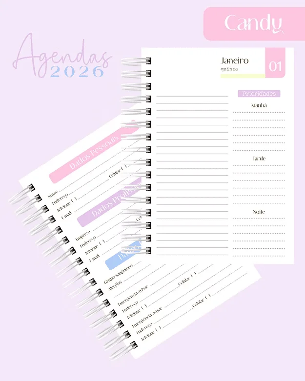 Agendas 2026 (Candy) - Imagem 6
