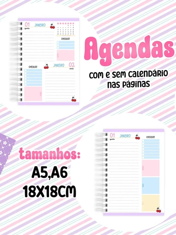 Agendas e Calendários 2026 (Candy) - Imagem 2