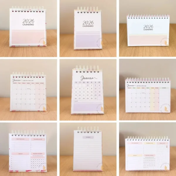 Calendários 2026 (Sara Estudio) - Imagem 4