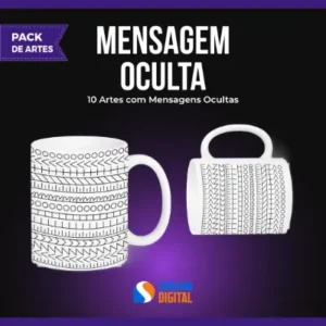 Mensagem Oculta – Artes para Canecas