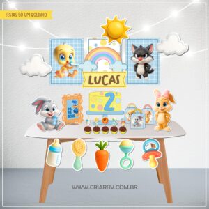 Baby Looney Tunes – Kit Festa Pronta