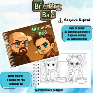 Breaking Bad – Livro de Colorir