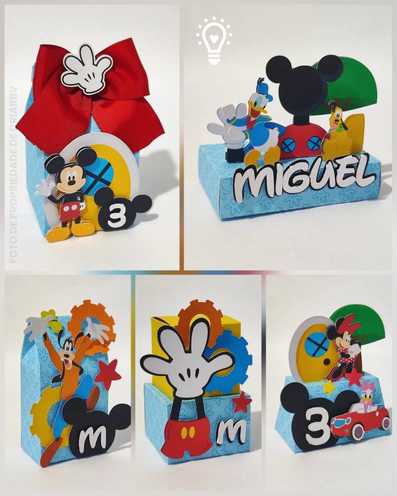 CASA DO MICKEY - Kit Festa Pronta