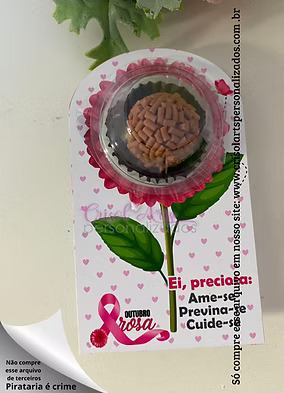 Card Blister Outubro Rosa - CRISOL