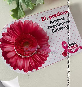 Card mini potinho hidratante outubro rosa - Crisol