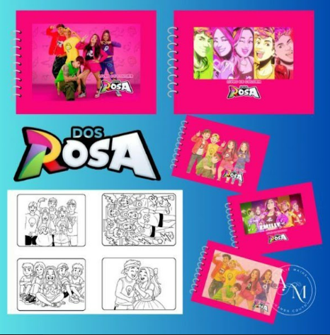 Dos Rosas – Livro de Colorir