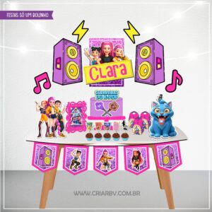 Guerreiras do K-Pop – Kit Festa Pronta