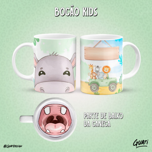 Bocão Kids – Artes para Caneca - Imagem 13