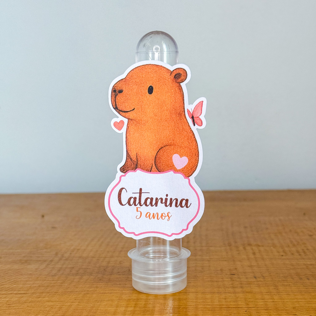 Capivara menina – Kit Festa Pronta - Imagem 6