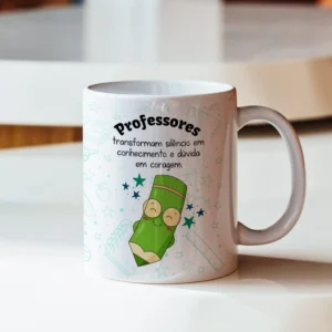 Professores transformam silêncio em conhecimento e dúvida em coragem - ARTE CANECA