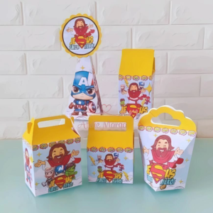 Jesus meu Héroi - Kit Festa Pronta