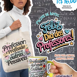 Mini Pack Dia dos Professores – Frases Inspiradoras (Originale)