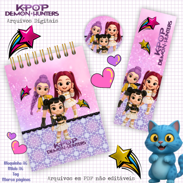 Kit Guerreiras K-Pop (Crys Arts) - Imagem 5