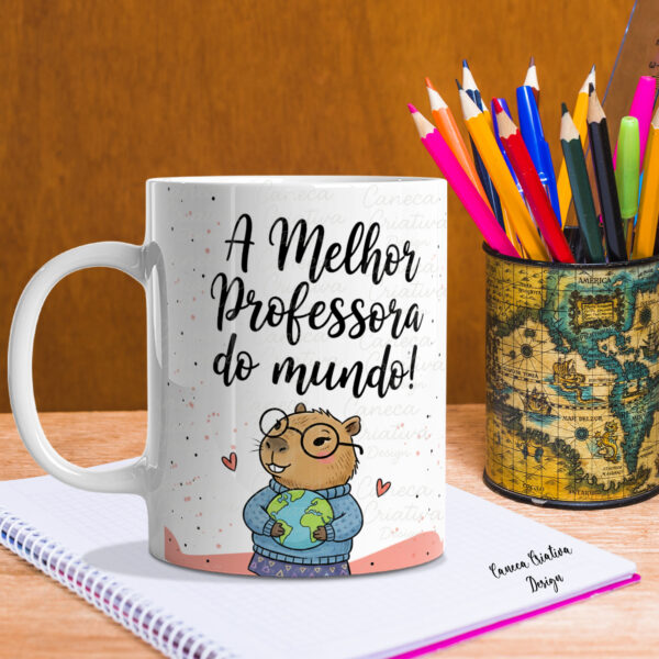 Capivarinhas Professores 2025 (Caneca Criativa) - Imagem 8