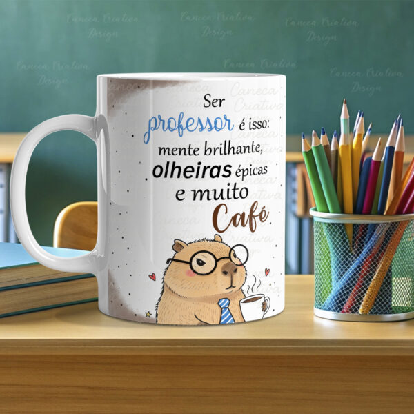 Capivarinhas Professores 2025 (Caneca Criativa) - Imagem 15