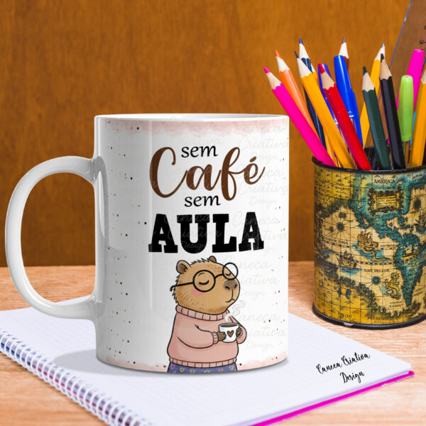 Capivarinhas Professores 2025 (Caneca Criativa) - Imagem 6