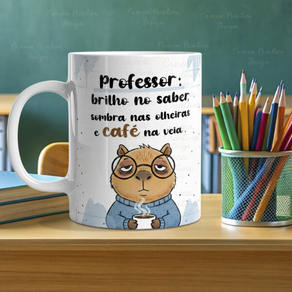 Capivarinhas Professores 2025 (Caneca Criativa) - Imagem 12
