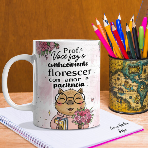 Capivarinhas Professores 2025 (Caneca Criativa) - Imagem 4