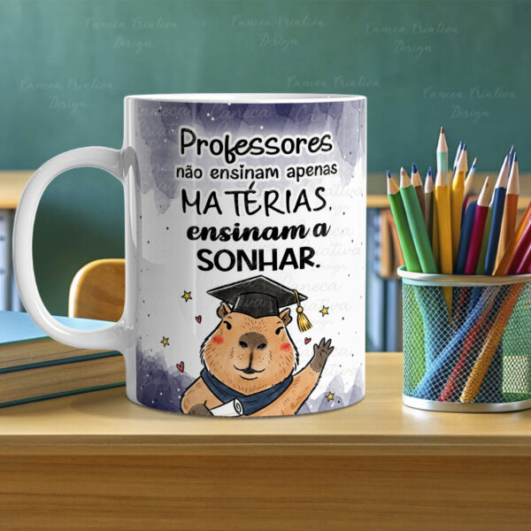 Capivarinhas Professores 2025 (Caneca Criativa) - Imagem 11