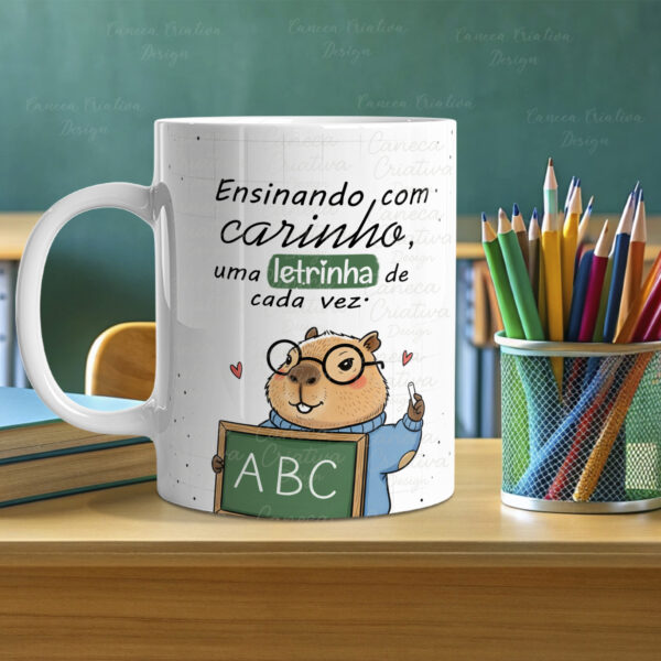 Capivarinhas Professores 2025 (Caneca Criativa) - Imagem 10