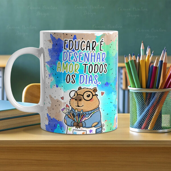 Capivarinhas Professores 2025 (Caneca Criativa) - Imagem 19