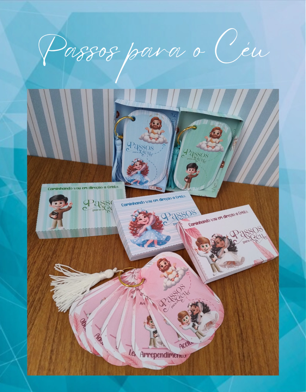 Cards Passos para o Céu - Perfeita Arte