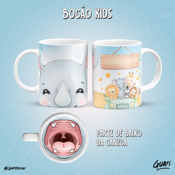 Bocão Kids – Artes para Caneca - Imagem 5