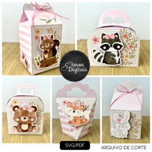 Bosque Encantado Menina – Kit Festa Pronta