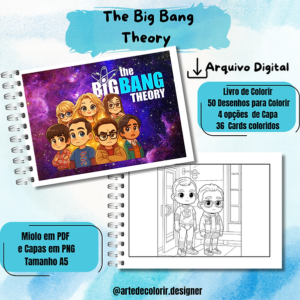 The Big Bang Theory – Livro de Colorir