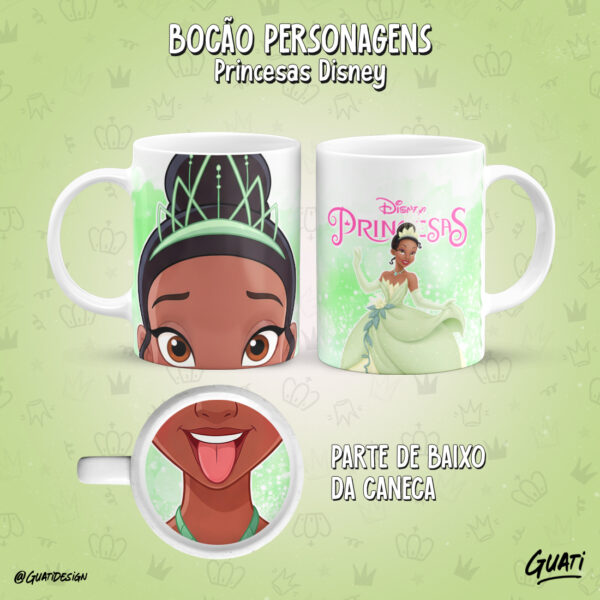 Bocão Princesas – Artes para Caneca - Imagem 4