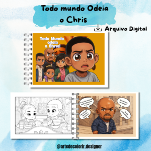 Todo mundo Odeia o Chris – Livro de Colorir