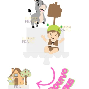 Shrek Baby + Bonus – Topo de Bolo