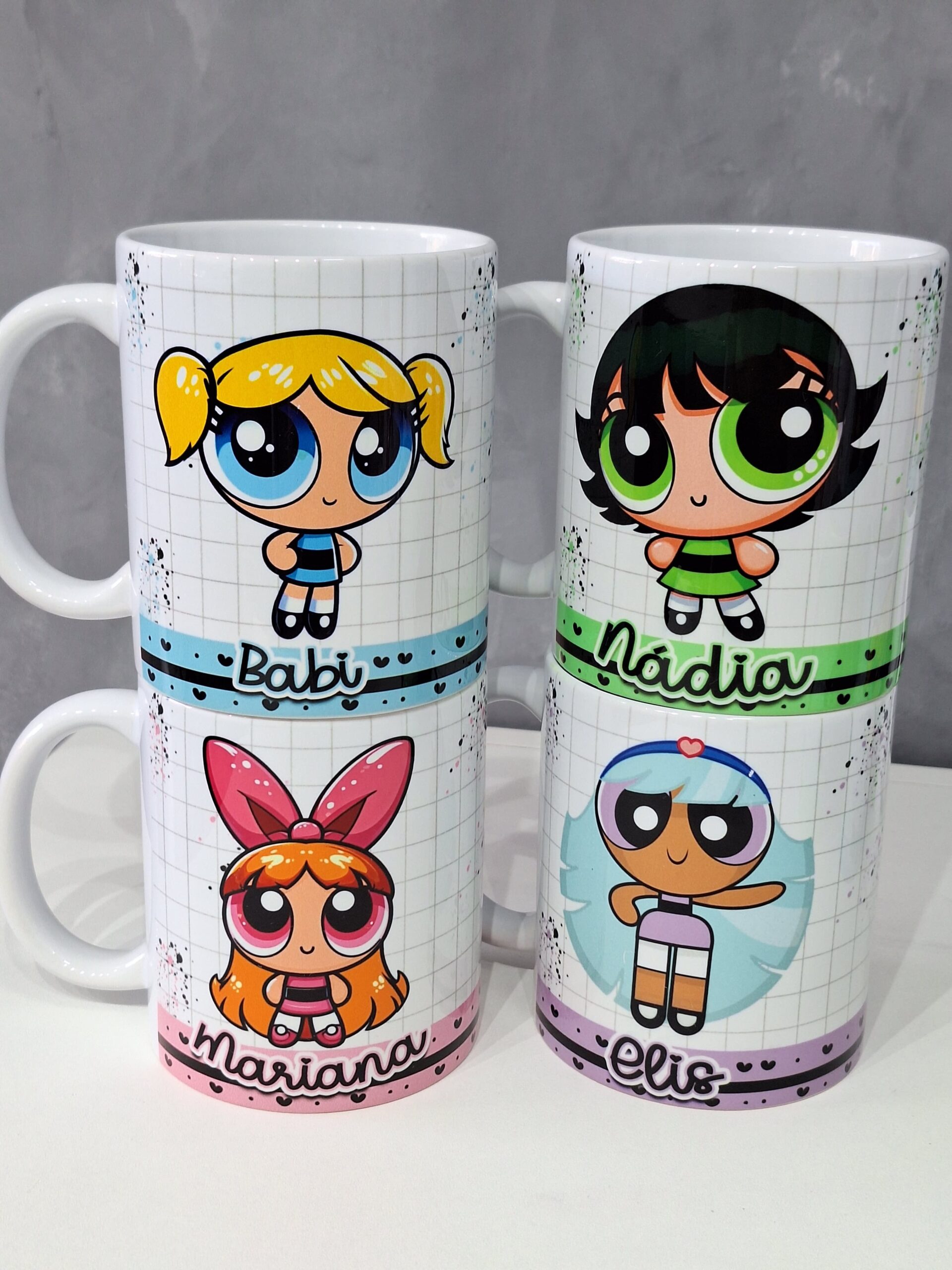 Meninas Poderosas – Juntas somos + fortes – Artes Caneca