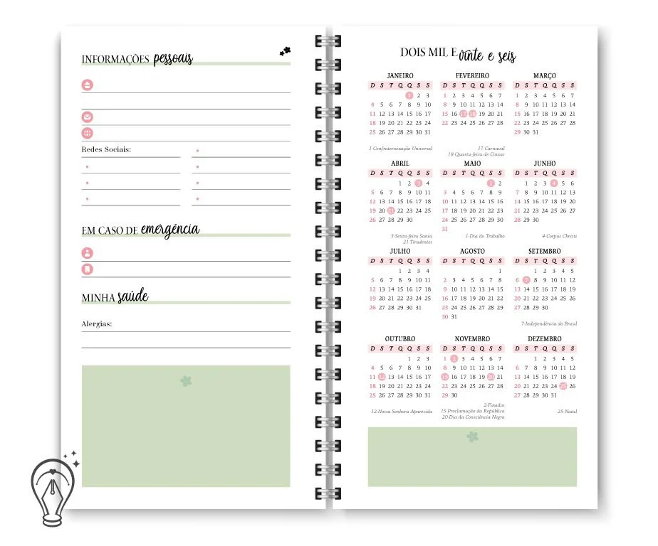 Agenda Spring 2026 (Trilha de Papel) - Imagem 5