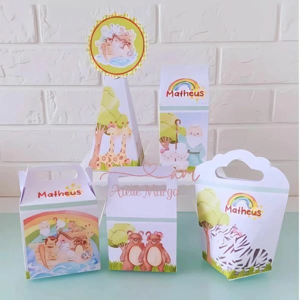 Arca de Nóe - Kit Festa Pronta