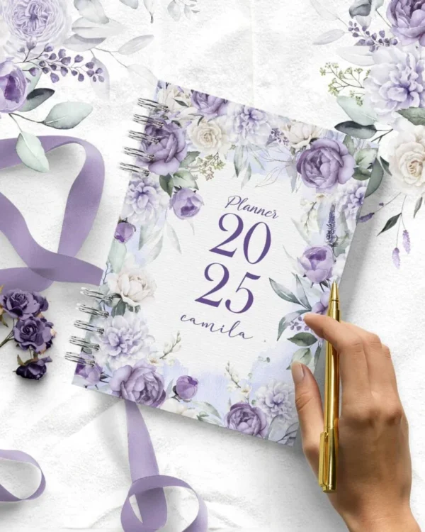 Planner 2026 Coleção Violeta (Bicho Papel) - Imagem 2