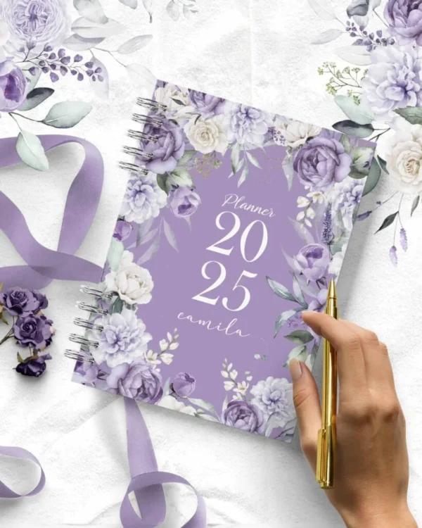 Planner 2026 Coleção Violeta (Bicho Papel) - Imagem 9