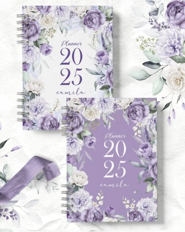 Planner 2026 Coleção Violeta (Bicho Papel) - Imagem 8