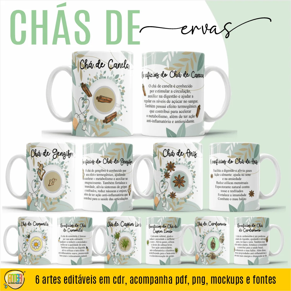Chás – Artes para Canecas (Yukina)