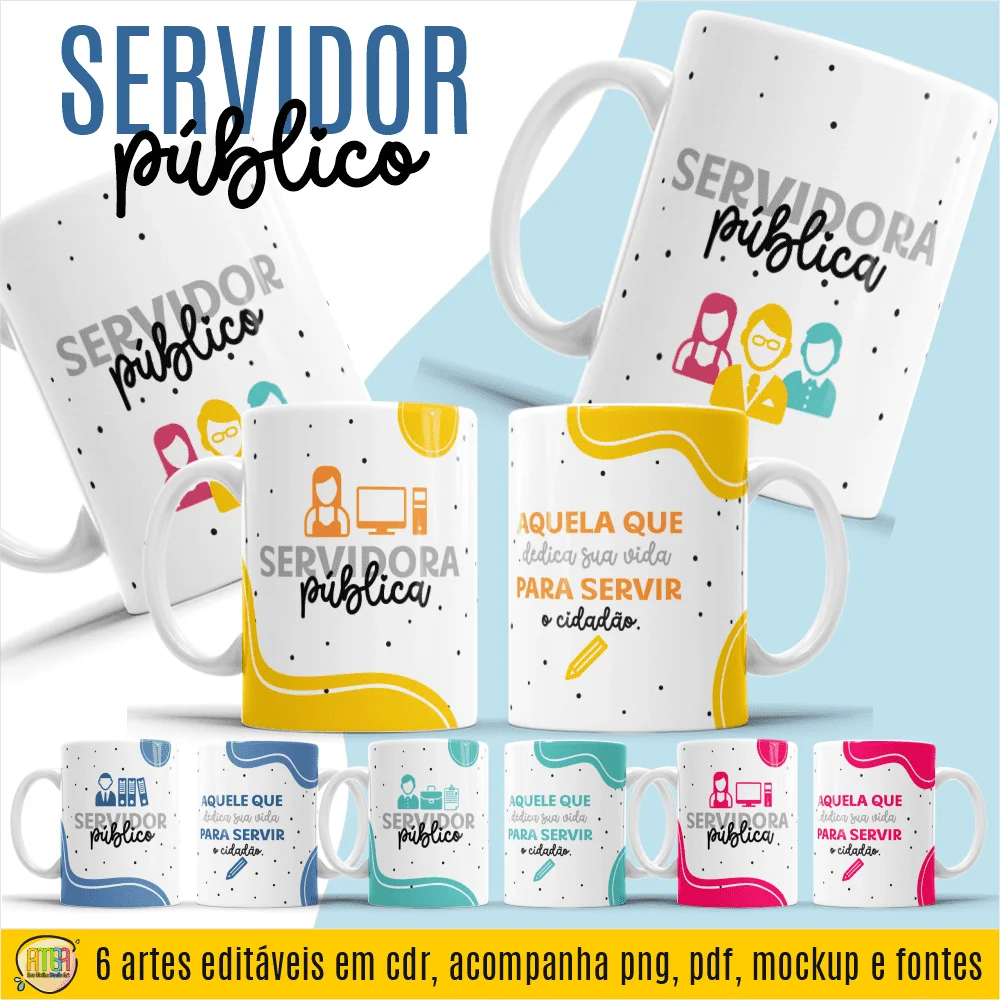 Servidor Público – Artes Caneca
