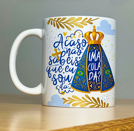 Combo Artes NOSSA SENHORA APARECIDA - Abacaxi Sublimático - Imagem 4