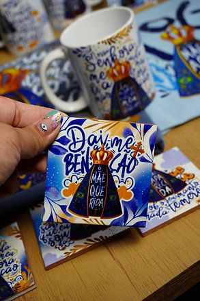 Combo Artes NOSSA SENHORA APARECIDA - Abacaxi Sublimático - Imagem 12