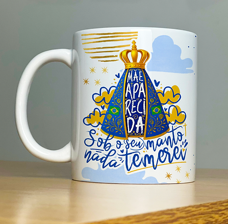 Combo Artes NOSSA SENHORA APARECIDA - Abacaxi Sublimático - Imagem 13