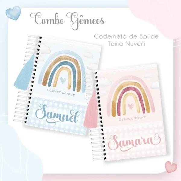 COMBO Gêmeos 10 Temas – MENINO/MENINA (Arquivos da Toke) - Imagem 9