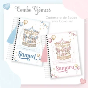 COMBO Gêmeos 10 Temas – MENINO/MENINA (Arquivos da Toke)