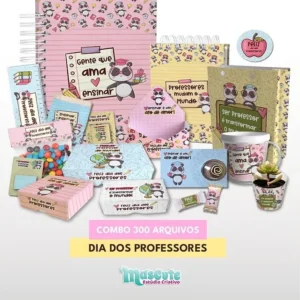 COMBO 300 ARQUIVOS | DIA DOS PROFESSORES - Mascute