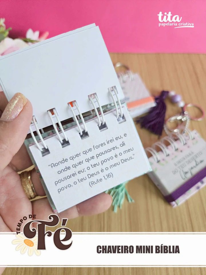 Tempo de Fé – Combo Encadernação Polly (Tita) - Imagem 13